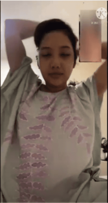 baru bangun tidur langsung vcs