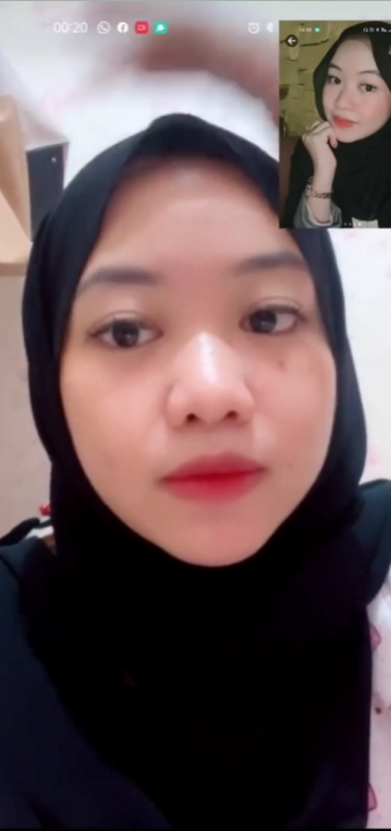 vcs bersama bocil hijab