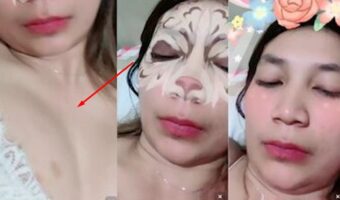 Sleep Call Manja Ceylin Pamer Bekas Cupang