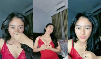 Berasa Kenyal Susunya MRC Amoura Daster Merah