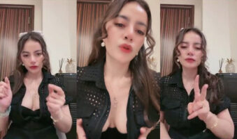 Baru Live Shinta Gas Pamer Belahan Dada