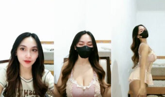 RCH Lysssa Pemanasan Dulu Ganti Baju Pamer Belahan